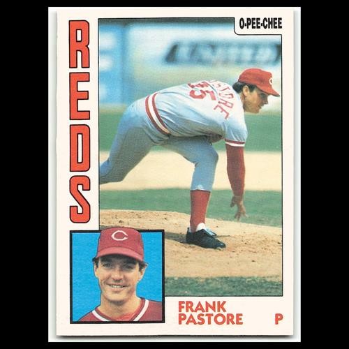 Frank Pastore #87 1984 O-Pee-Chee Cincinnati Reds Baseball Card MLB NM