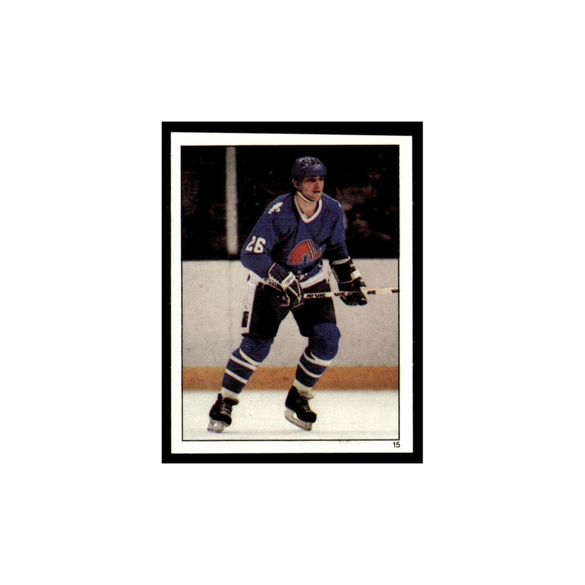 Peter Stastny 1982 Topps Stickers #15 Quebec Nordiques Hockey Card EX