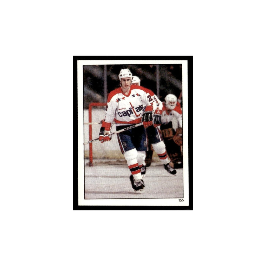 Chris Valentine 1982 Topps Stickers #155 Washington Capitals Hockey Card EX