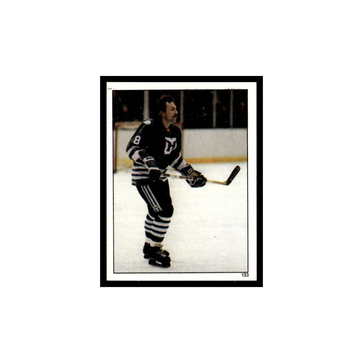 Garry Howatt 1982 Topps Stickers #133 Hartford Whalers Hockey Card EX