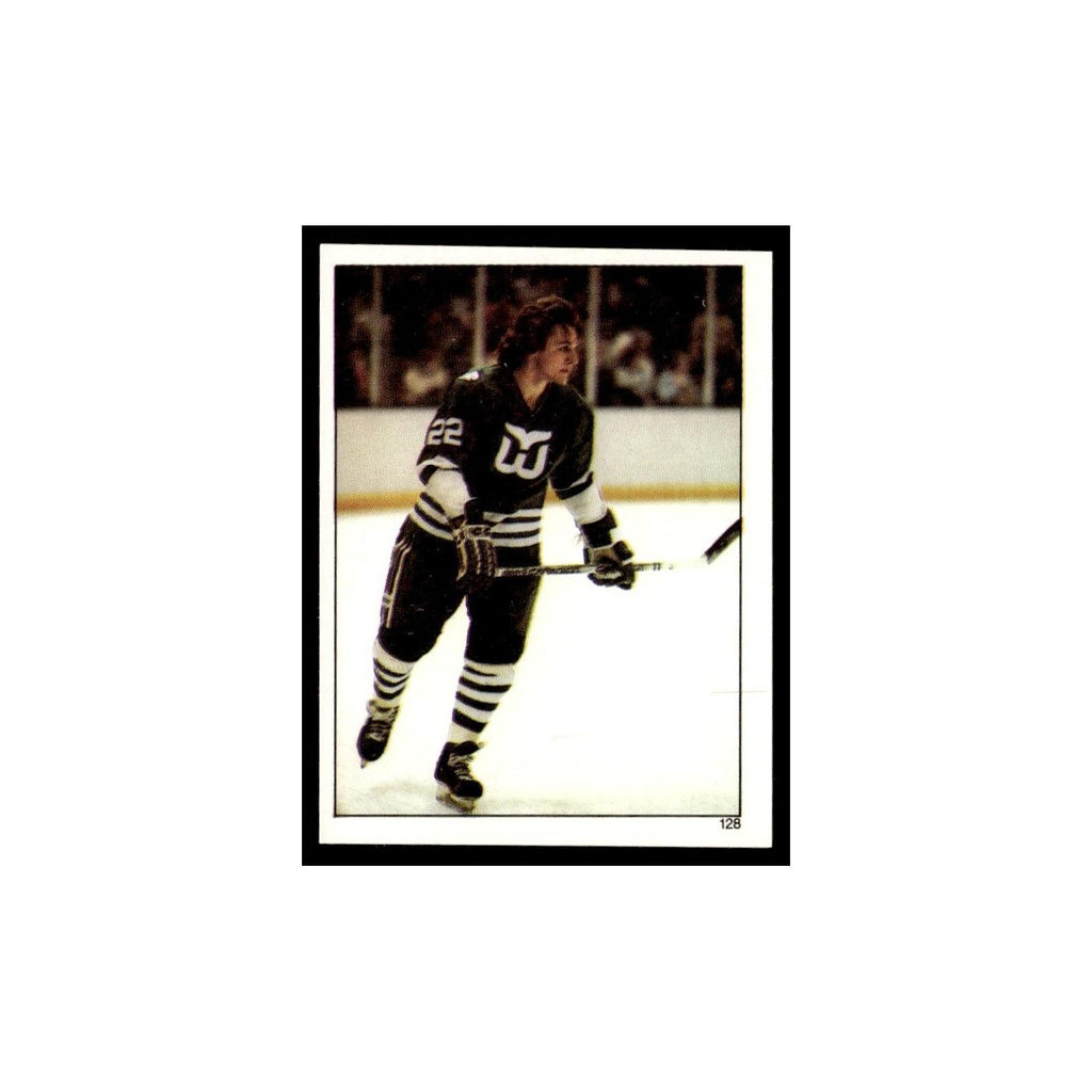 Doug Sulliman 1982 Topps Stickers #128 Hartford Whalers Hockey Card EX