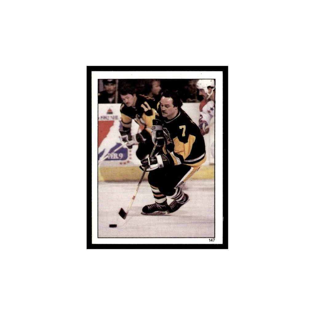 Rick MacLeish 1982 Topps Stickers #147 Pittsburgh Penguins Hockey Card EX