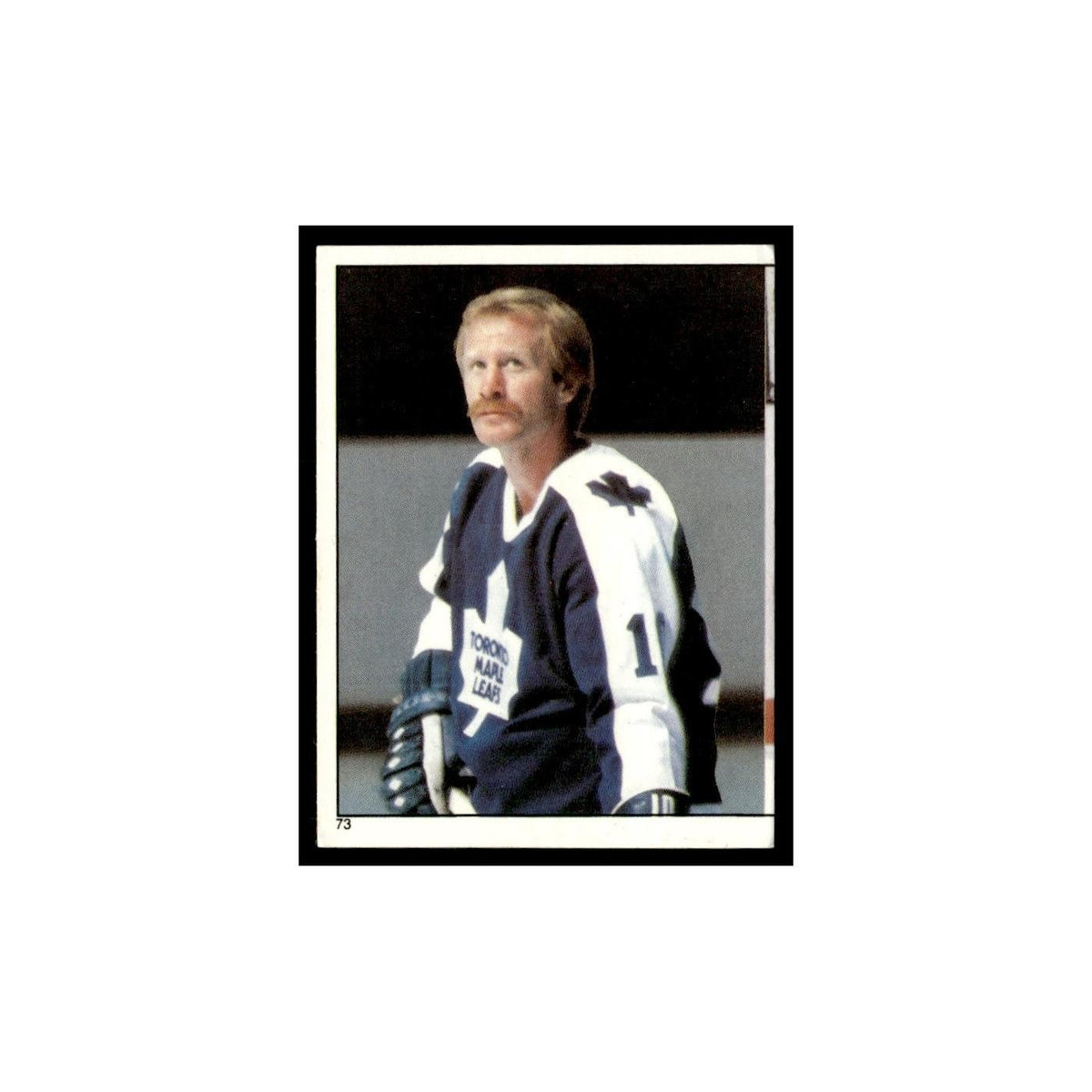 John Anderson 1982 Topps Stickers #73 Toronto Maple Leafs Hockey Card EX