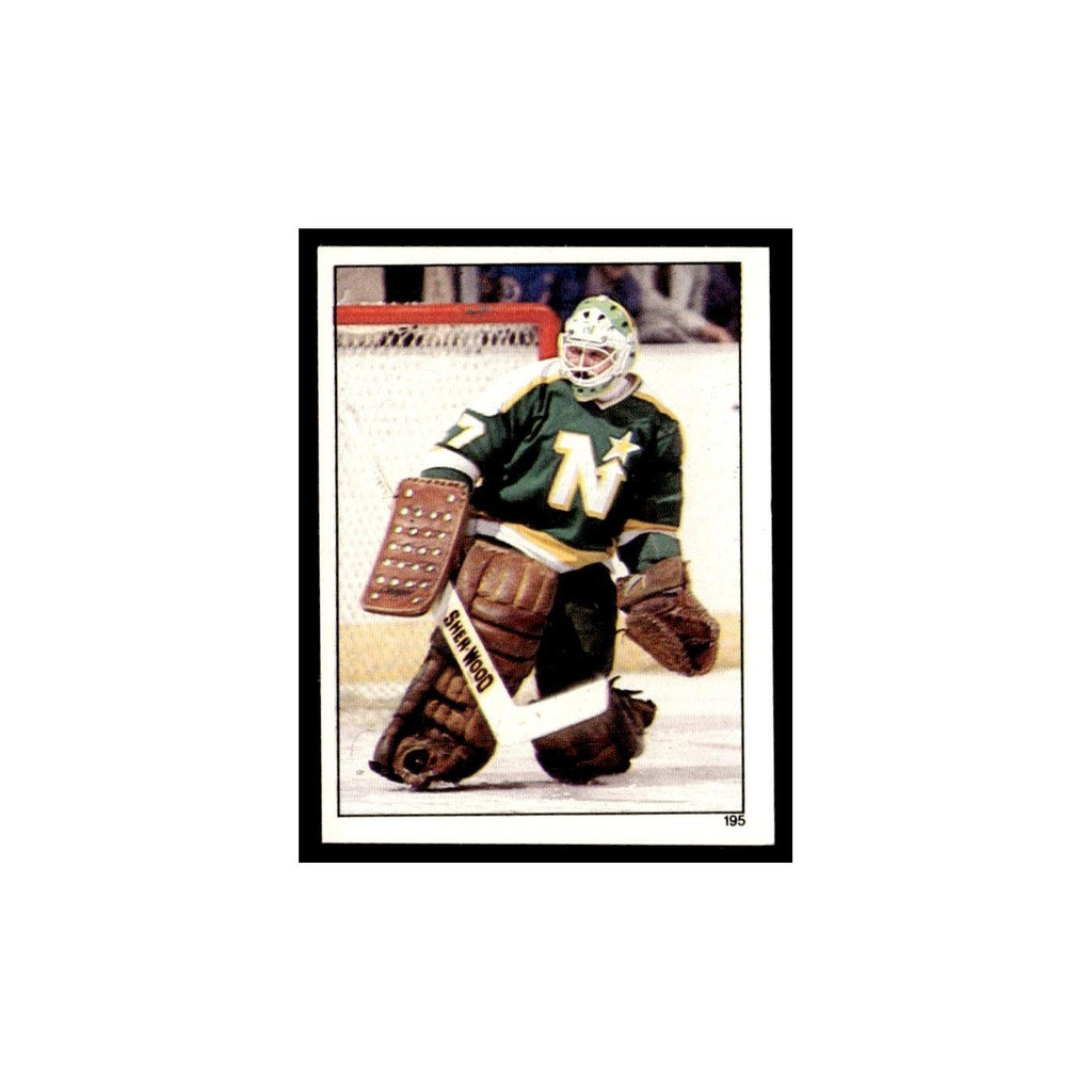 Gilles Meloche 1982 Topps Stickers #195 Minnesota North Stars Hockey Card EX