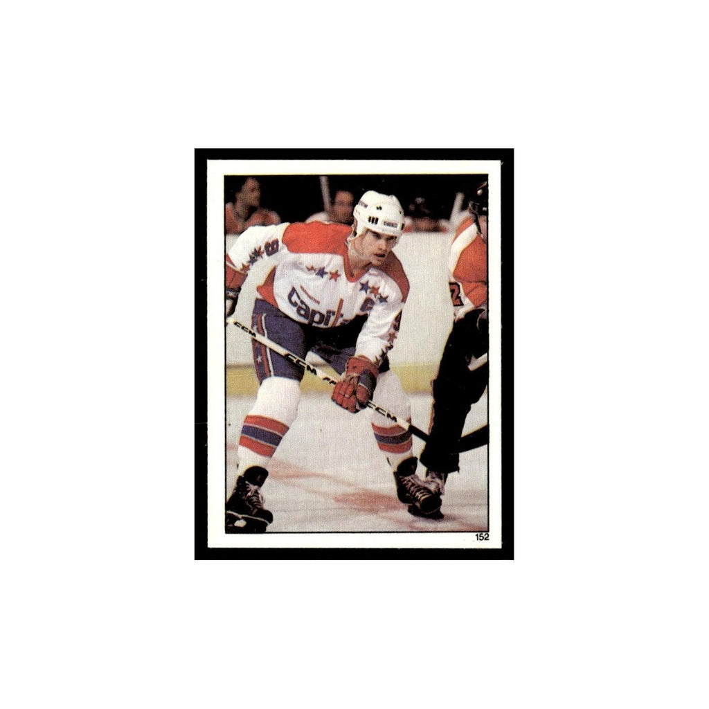 Ryan Walter 1982 Topps Stickers #152 Washington Capitals Hockey Card EX