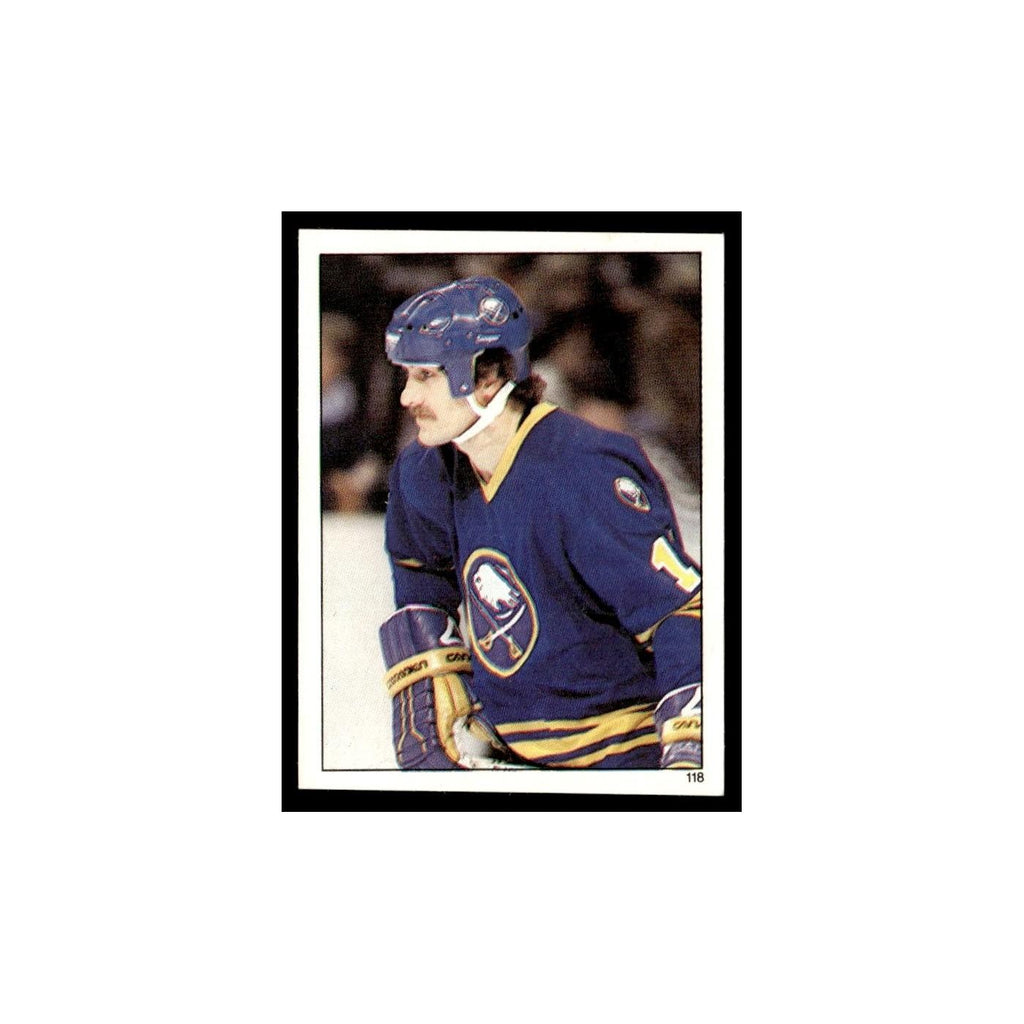 Gilbert Perreault 1982 Topps Stickers #118 Buffalo Sabres Hockey Card EX