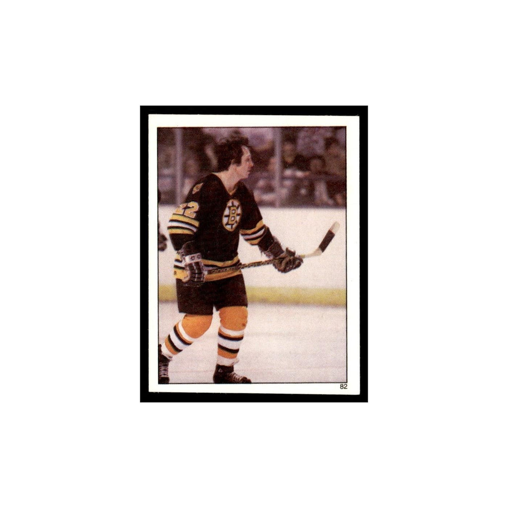 Brad Park 1982 Topps Stickers #82 Boston Bruins Hockey Card EX