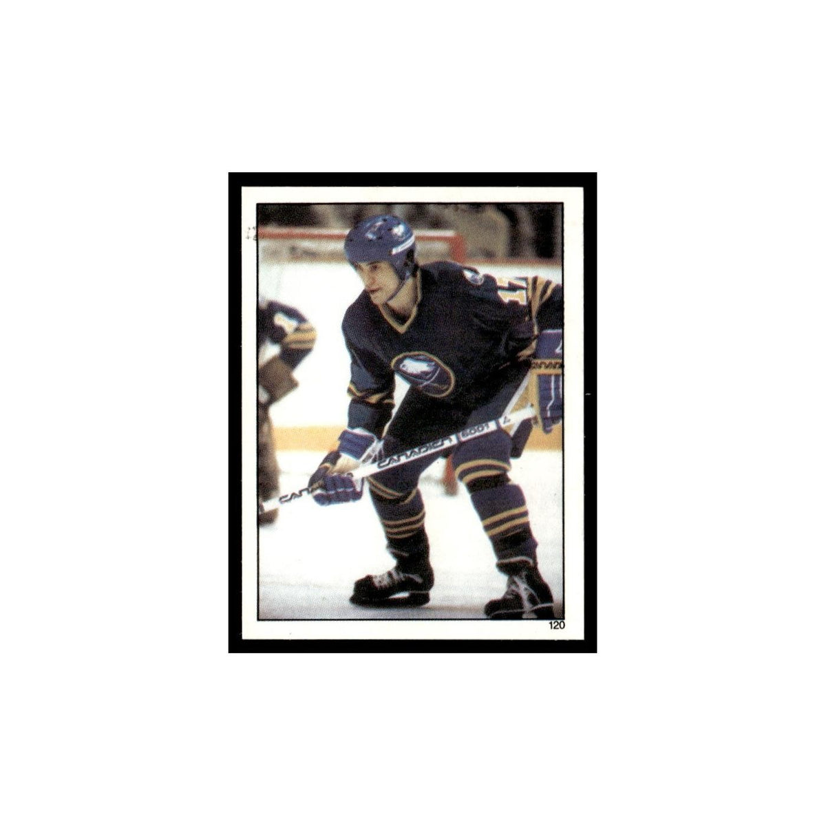 Mike Foligno 1982 Topps Stickers #120 Buffalo Sabres Hockey Card EX