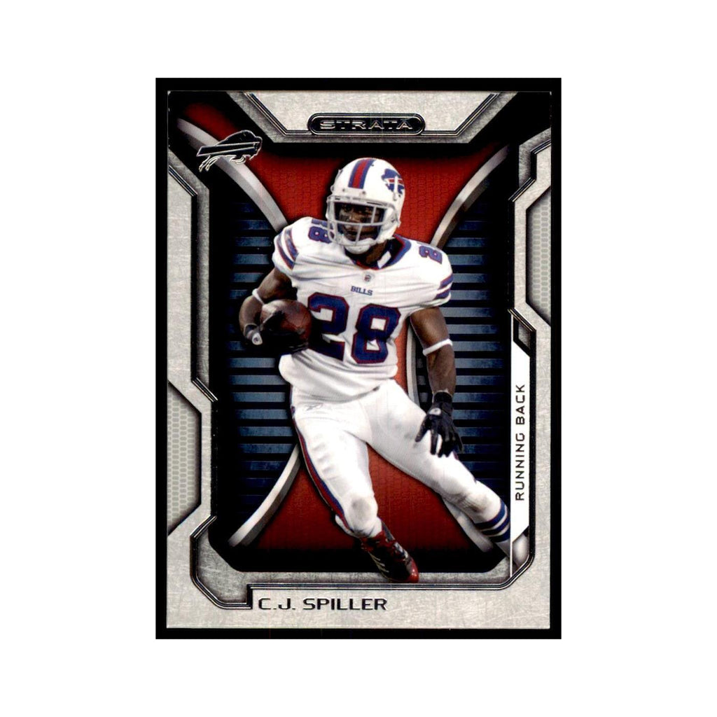 2012 Topps Strata C.J. Spiller Football Cards #95