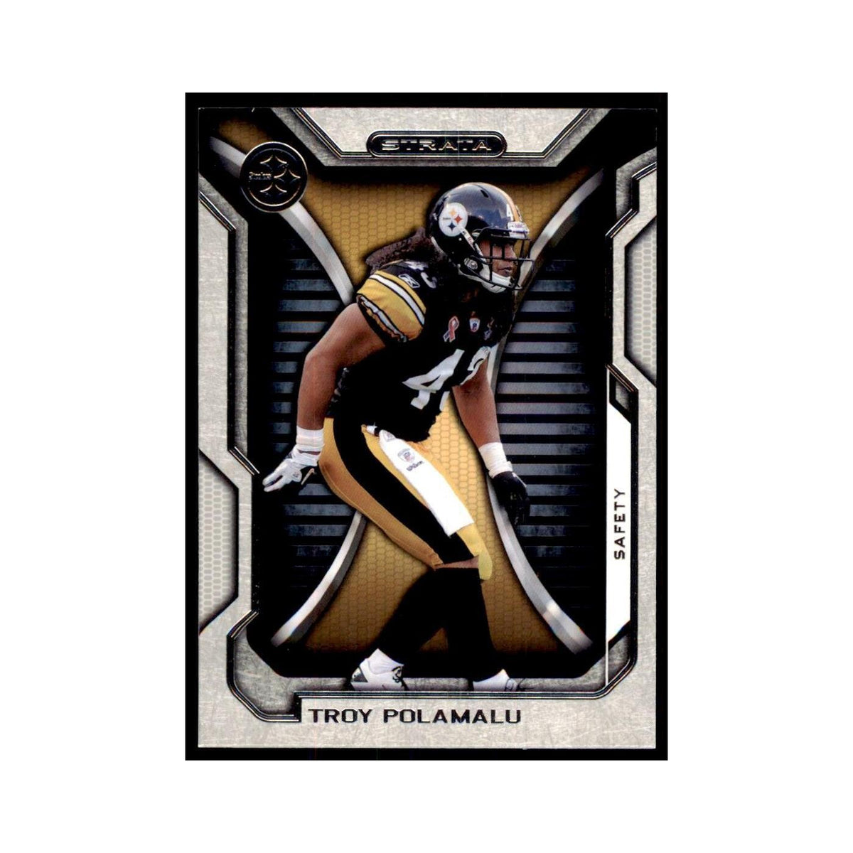 2012 Topps Strata Troy Polamalu Football Cards #111