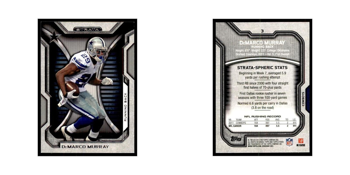 2012 Topps Strata DeMarco Murray Football Cards #3