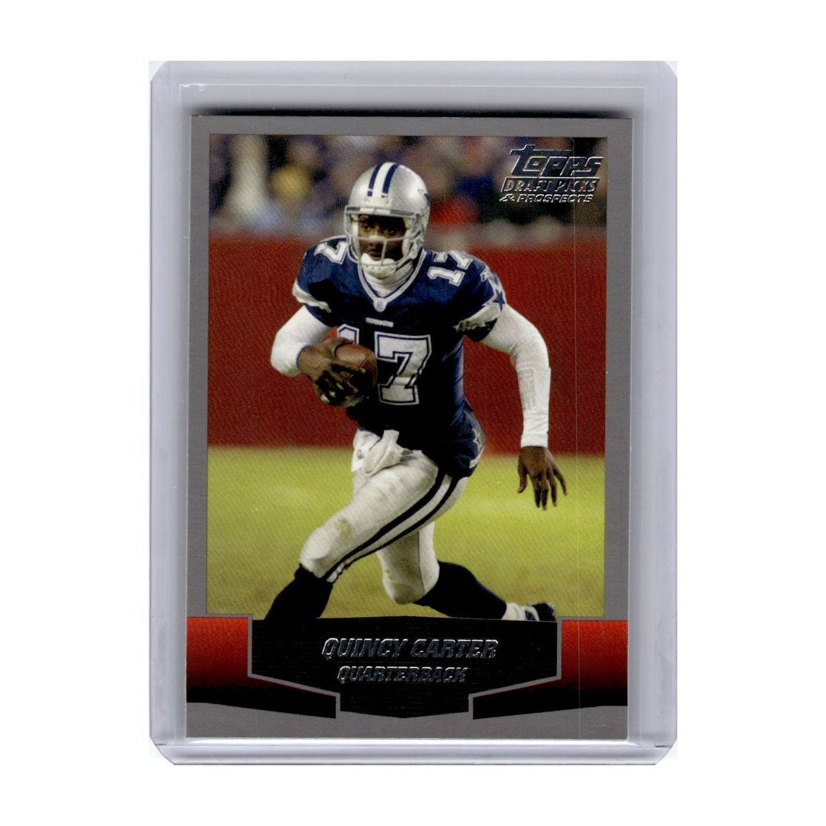 2004 Topps Draft Picks & Prospects Quincy Carter Cowboys #106