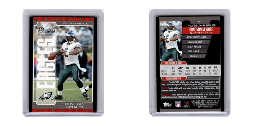 2005 Bowman Donovan McNabb Eagles #5