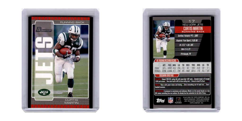 2005 Bowman Curtis Martin Jets #17