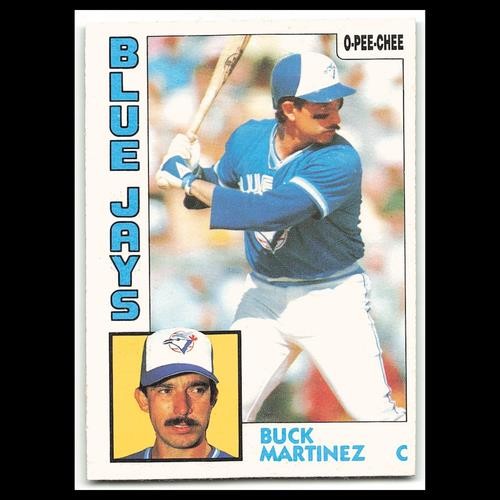 Buck Martinez #179 1984 O-Pee-Chee Toronto Blue Jays Baseball Card MLB NM