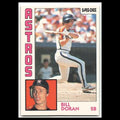 Bill Doran Rookie #198 1984 O-Pee-Chee Houston Astros Baseball Card MLB NM