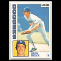 Greg Brock #242 1984 O-Pee-Chee Los Angeles Dodgers Baseball Card MLB NM