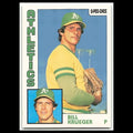 Bill Krueger #178 1984 O-Pee-Chee Oakland Athletics Baseball Card MLB NM