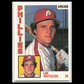 Len Matuszek #275 1984 O-Pee-Chee Philadelphia Phillies Baseball Card MLB NM