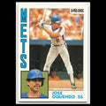Jose Oquendo #208 1984 O-Pee-Chee New York Mets Baseball Card MLB NM