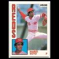 Mario Soto #160 1984 O-Pee-Chee Cincinnati Reds Baseball Card MLB NM