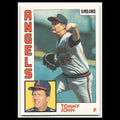 Tommy John #284 1984 O-Pee-Chee California Angels Baseball Card MLB NM