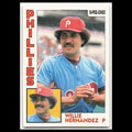 Willie Hernandez #199 1984 O-Pee-Chee Philadelphia Phillies Baseball Card MLB NM