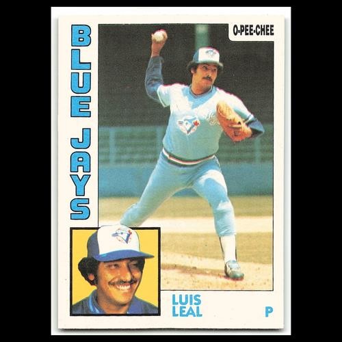 Luis Leal #207 1984 O-Pee-Chee Toronto Blue Jays Baseball Card MLB NM
