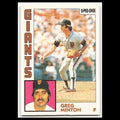 Greg Minton #205 1984 O-Pee-Chee San Francisco Giants Baseball Card MLB NM