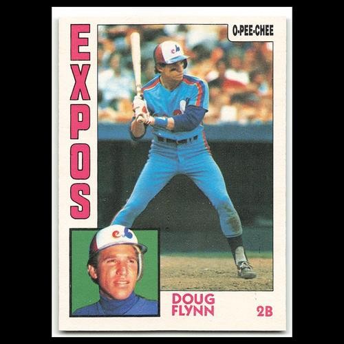 Doug Flynn #262 1984 O-Pee-Chee Montreal Expos Baseball Card MLB NM