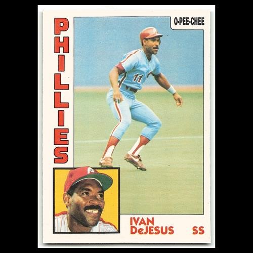 Ivan DeJesus #279 1984 O-Pee-Chee Philadelphia Phillies Baseball Card MLB NM