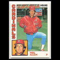 Neil Allen #183 1984 O-Pee-Chee St. Louis Cardinals Baseball Card MLB NM