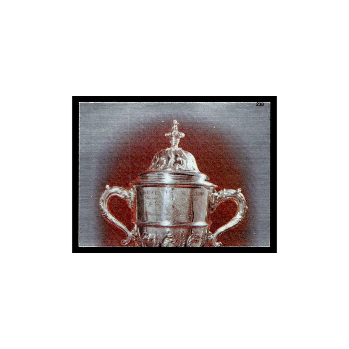 Campbell Bowl top 1982 Topps Stickers #238 Hockey Card EX
