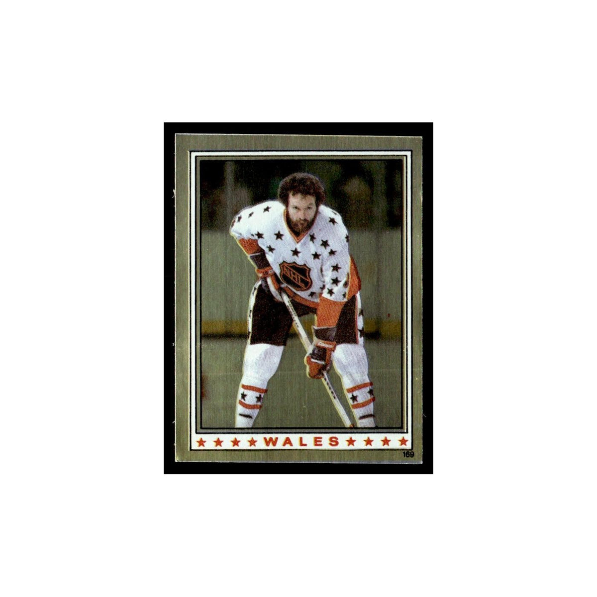 Larry Robinson 1982 Topps Stickers #169 Montreal Canadiens Hockey Card EX