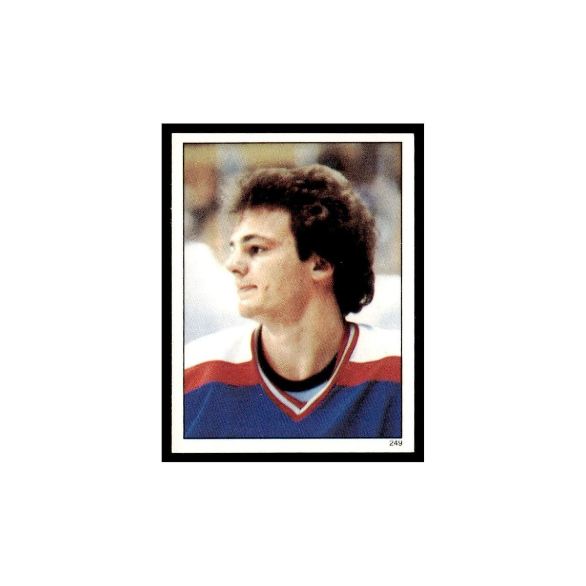Dale Hawerchuk 1982 Topps Stickers #249 Winnipeg Jets Hockey Card EX