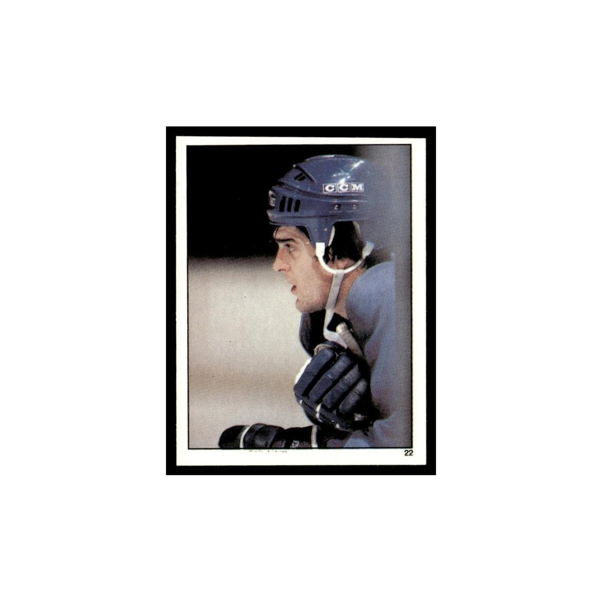 Wilf Paiement 1982 Topps Stickers #22 Quebec Nordiques Hockey Card EX