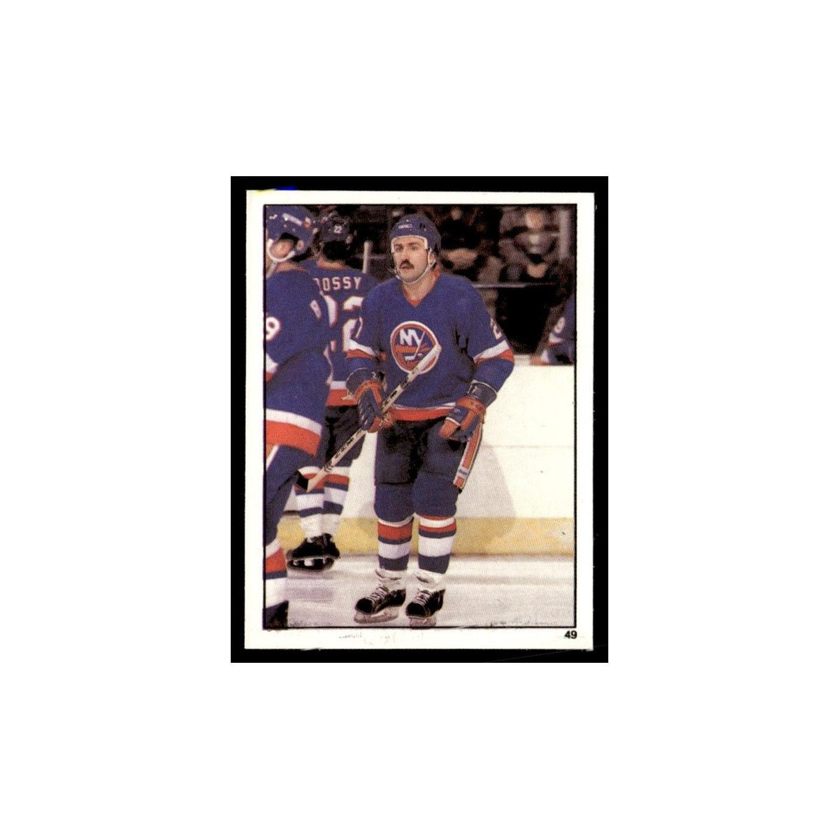 John Tonelli 1982 Topps Stickers #49 New York Islanders Hockey Card EX
