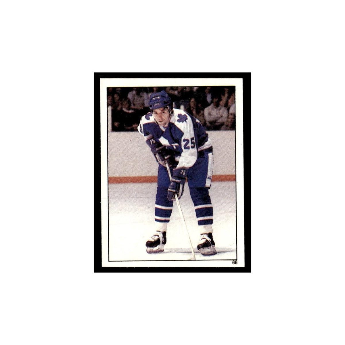 Terry Martin 1982 Topps Stickers #66 Toronto Maple Leafs Hockey Card EX