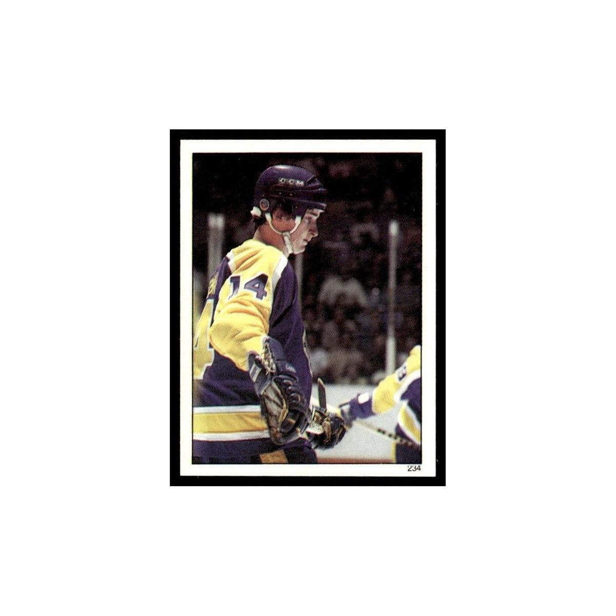 Greg Terrion 1982 Topps Stickers #234 Los Angeles Kings Hockey Card EX