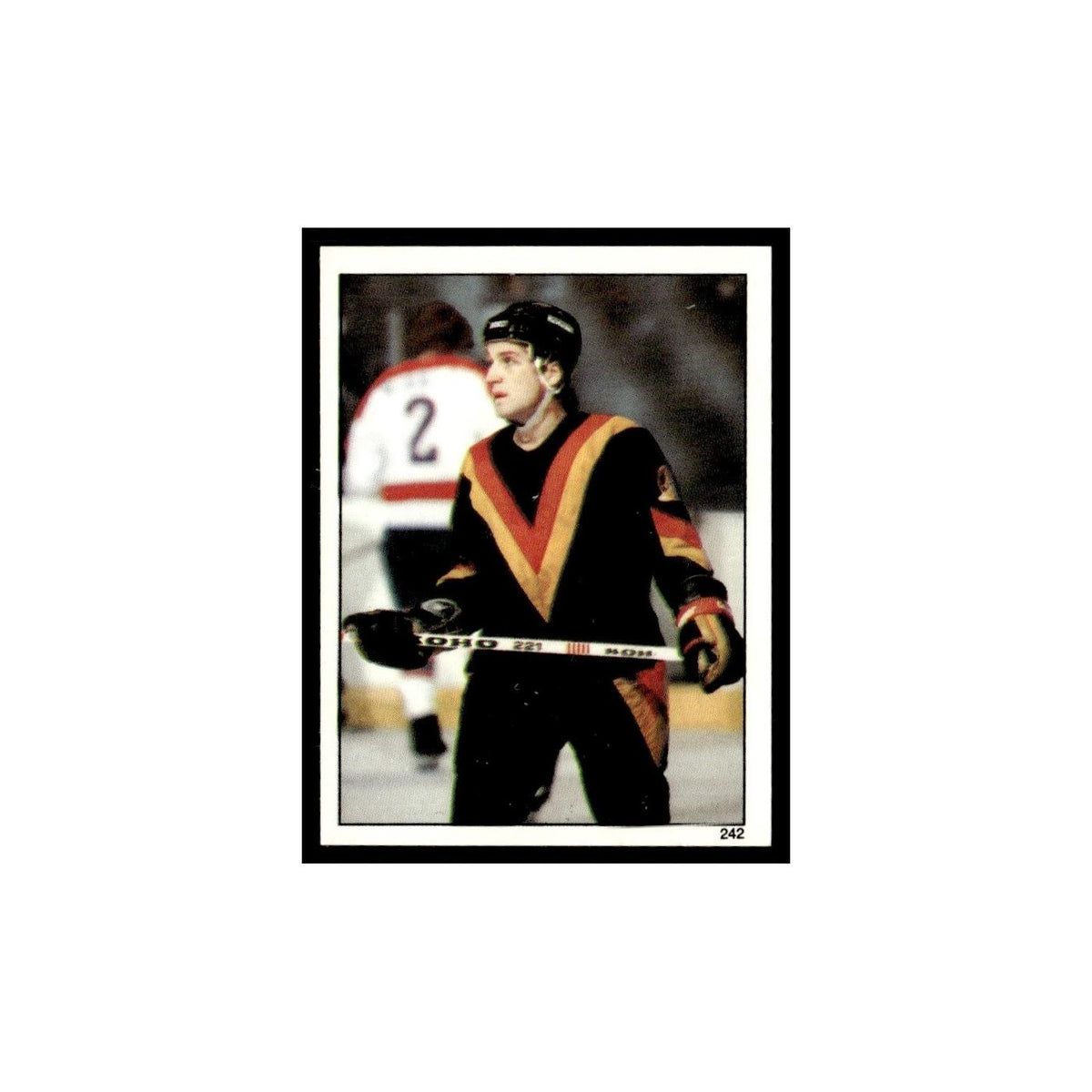 Stan Smyl 1982 Topps Stickers #242 Vancouver Canucks Hockey Card EX