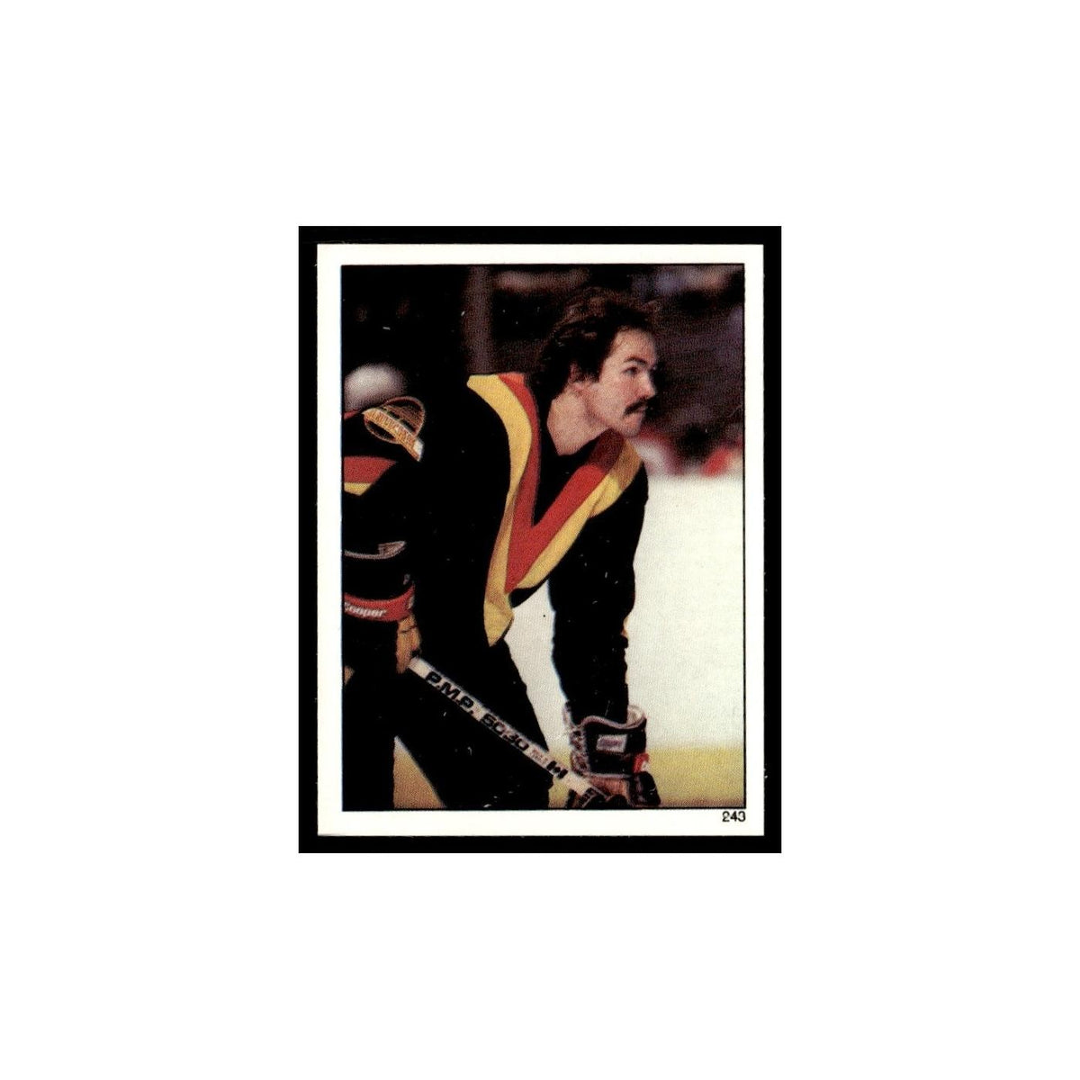 Harold Snepsts 1982 Topps Stickers #243 Vancouver Canucks Hockey Card EX
