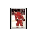 Paul Woods 1982 Topps Stickers #187 Detroit Red Wings Hockey Card EX