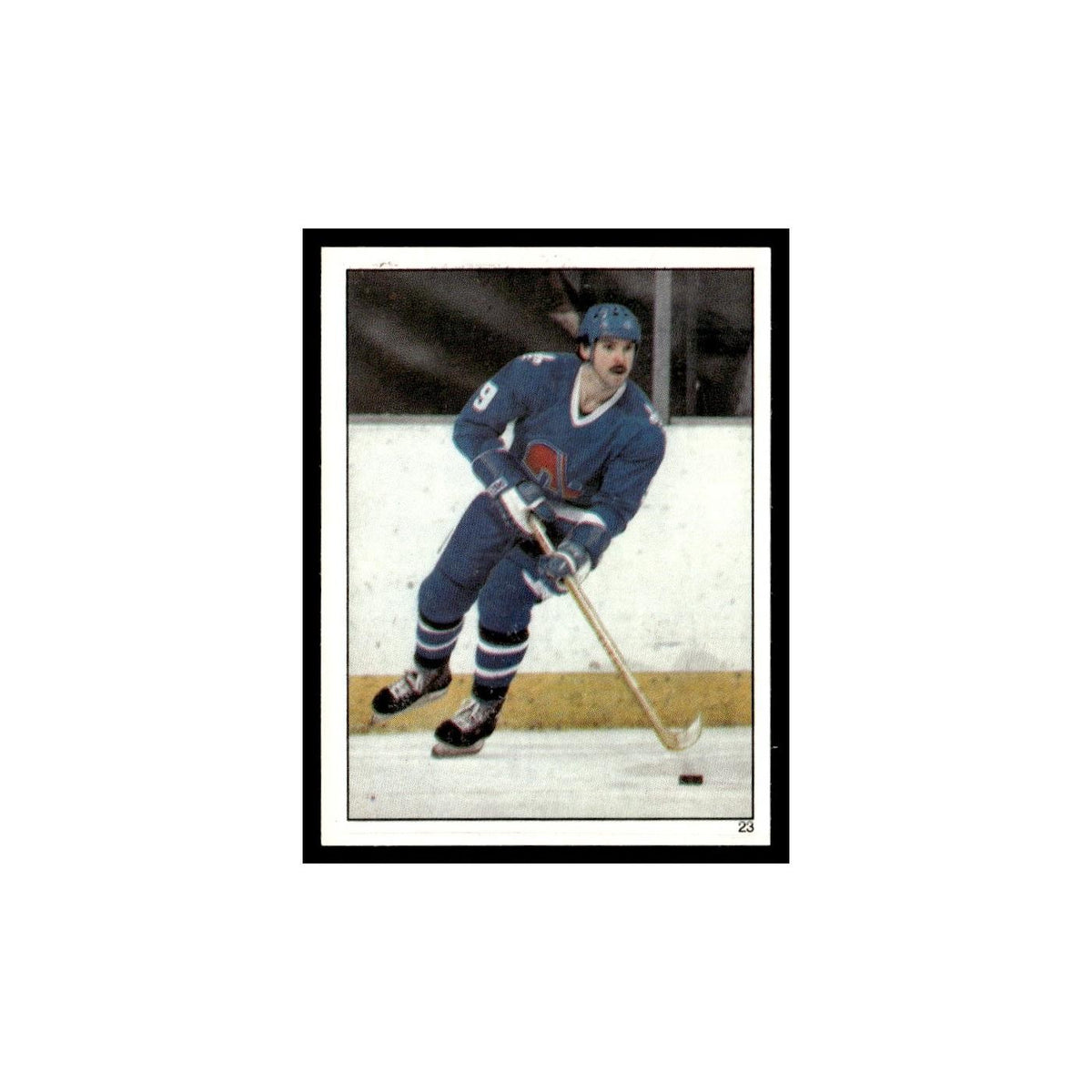Real Cloutier 1982 Topps Stickers #23 Quebec Nordiques Hockey Card EX