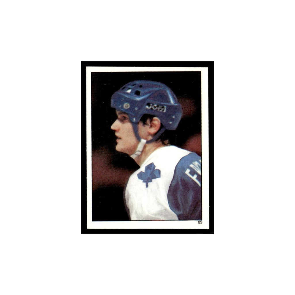 Miroslav Frycer 1982 Topps Stickers #65 Toronto Maple Leafs Hockey Card EX