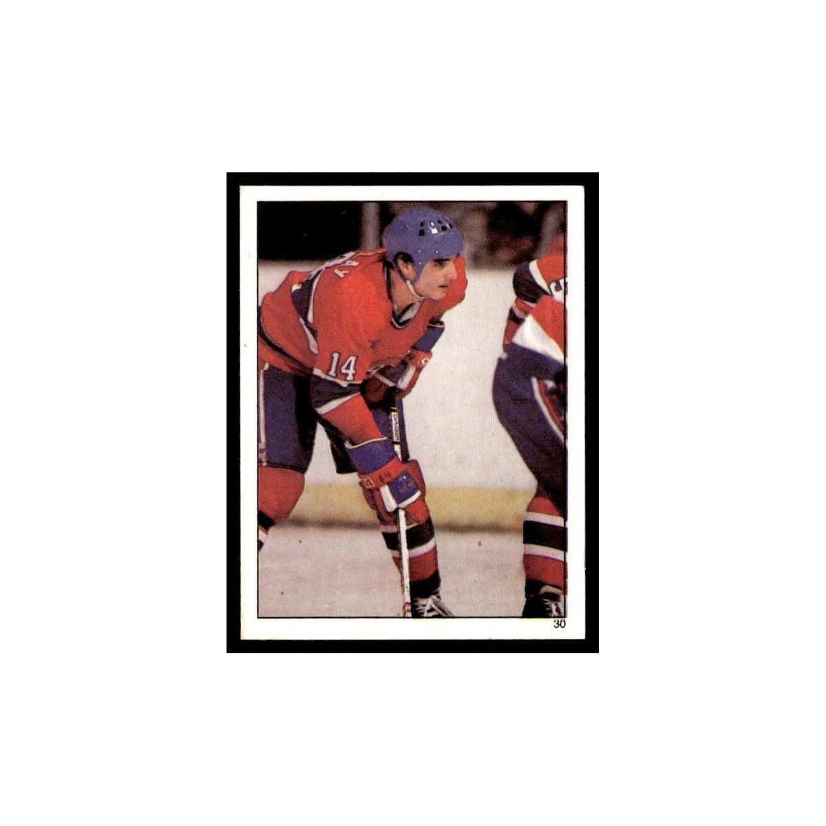 Mario Tremblay 1982 Topps Stickers #30 Montreal Canadiens Hockey Card EX