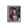 Mike Bossy 1982 Topps Stickers #50 New York Islanders Hockey Card EX