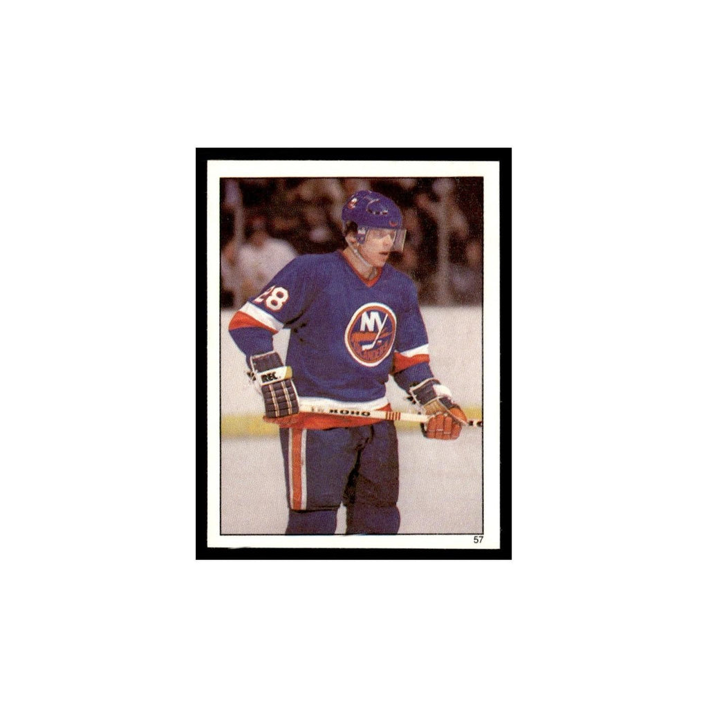 Anders Kallur 1982 Topps Stickers #57 New York Islanders Hockey Card EX