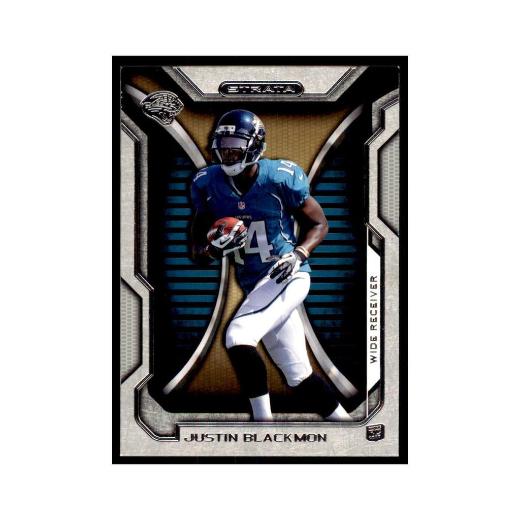 2012 Topps Strata Justin Blackmon RC Football Cards #125