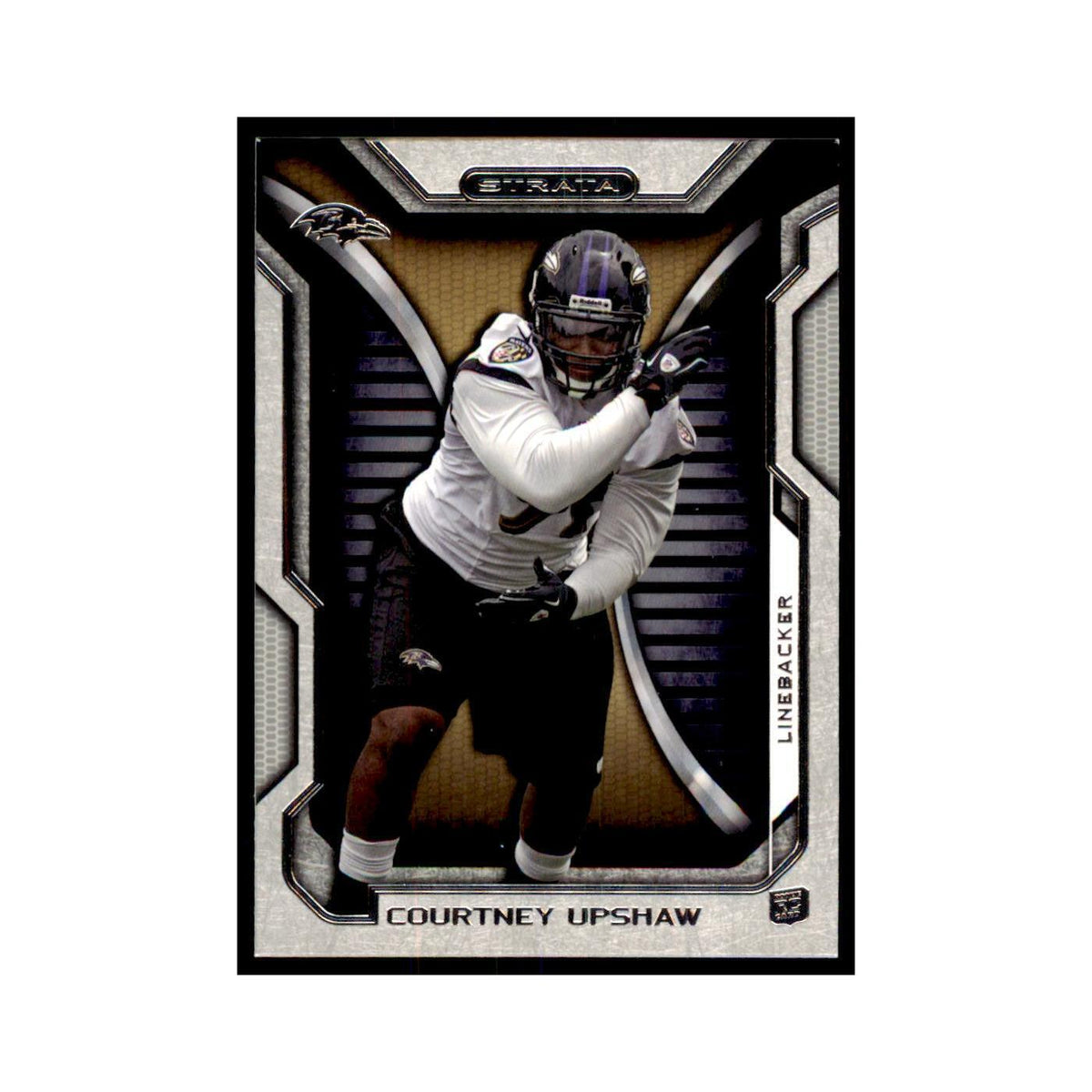 2012 Topps Strata Courtney Upshaw RC Football Cards #134