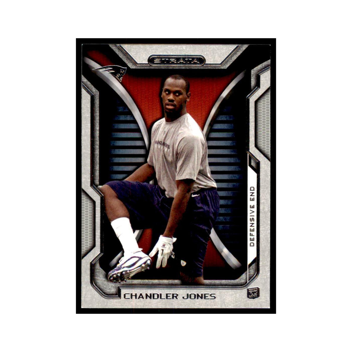 2012 Topps Strata Chandler Jones RC Football Cards #77